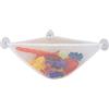 Generic Organizzatore di giocattoli da bagno con tappeti forti di aspirazione per giocattoli da bagno Borsa per angolo reti per bambini per bambini e ragazze White 1pc Summer Giochi