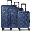Roberto Cavalli Articolo principale, blu navy, 3 set, Bagaglio rigido