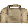 Generisch Grande borsa da viaggio vintage da donna e uomo, borsa sportiva, bagaglio a mano, in finta pelle scamosciata, con piedini, giallo lino, Bagaglio a mano da 50,8 cm, retrò/vintage