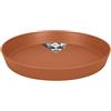 Elho Loft Urban Saucer Round 30cm sottovaso - Terra | Ø 30 x Alt. 3.9 cm | Adatto per uso esterno