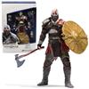 Bandai Figurine PVC God of War Aloy Varl Atreus Kratos 1/12 Collezione 15 cm