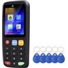 YEHEI X7 RFID Smart Chip NFC - Decoder duplicatore, lettore scrittore, 5 x T5577, con etichetta copiatrice 125 KHz, 13,56 MHz, badge clone
