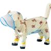 Generic Impermeabile per cani di piccola taglia, con anello a D, poncho, con strisce riflettenti, stivali da pioggia (giallo, S)