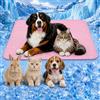 Yegookay Tappetino rinfrescante per cuccia per cani, 100 x 70 cm, rosa, coperta rinfrescante per cani di taglia grande