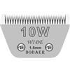 DODAER Lama per toelettatura cani da 10 W, compatibile con Andis, Oster A5, Wahl | Lame larghe staccabili per toelettatura di cani, lunghezza di taglio 0,2 cm 1,5 mm