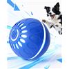 BrightArk Palla Interattiva per Cani con Luce LED, Giochi Automatico per Cani Piccoli | 2 modalità, giocattoli per cani da 65mm per cuccioli, cani piccoli, medi, giocattolo per passeggiate notturne, ricaricabile