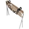 Generico Amaca Toelettatura Cani Gatti Con Supporto 8 Fori 60x40x33cm - Struttura In | Acciaio Inossidabile, Rete Traspirante Asciugatura Rapida, Antifuga Pieghevole Per Bagno E Taglio Unghie, Ideale Per Animali