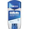 Gillette Arctic Ice - Gel stick antitraspirante trasparente, da uomo, 6 x 70 ml, protezione 72 ore, 5 x Active Protect, anti-macchie bianche