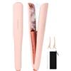AraSyleon Piastra A Vapore Per Capelli Con Pettine Rimovibile, 110-240V | Piastra Ionica con Pannello Fluttuante 3D, Segnale 10 s, Spegnimento Automatico, Incl. Borsa Tessuto