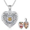 REDSUN Collana con medaglione a forma di cuore, in argento Sterling 925, con ciondolo a forma di farfalla, con cristalli blu/rosa/rosso rosa, amuleto da donna, ciondolo personalizzato