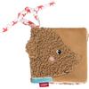 Fehn Libro in tessuto Orso Fred - Libro tattile da afferrare | 8 pagine con colori e funzioni da toccare e scoprire - ideale a casa e in viaggio
