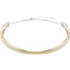 SWAROVSKI COLLANA HYPERBOLA CHAIN, BIANCO E ORO 5752851