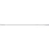 MSV 140094 Doccia in Alluminio, Laccato Bianco, 70 x 0,1 cm