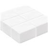 IMMCUTE 630 Salviette per Unghie Senza Pelucchi, Pad Unghie Sgrassatore per Rimuovere Smalto Gel e Semipermanente, Cleanser Unghie per Manicure e Nail Art, Bianche