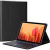 Accezz Accessorio T50542560401, tastiera QWERTY, Samsung, Samsung Galaxy Tab A7, nero, 17,8 cm (7"), ecopelle