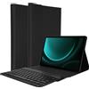 Accezz tastiera QWERTY Bluetooth flip cover per Samsung Galaxy Tab S10 FE / S9 FE 10,9 pollici
