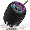 Selius Altoparlante Bluetooth portatile da 15W - Resistente all'acqua (IPX7) - Autonomia della batteria di 15 ore - Audio stereo - Ideale per l'uso all'aperto e in campeggio