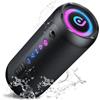 Selius Altoparlante Bluetooth portatile da 25 Watt - Luci RGB - Audio stereo - Materiale: plastica e metallo - Diffusore musicale