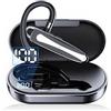 FEELNEEDY Auricolare Bluetooth senza fili, con microfono, confortevole per chiamate, musica, sport e utilizzo in vivavoce