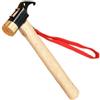 Sumsoctober Martello da campeggio con manico in legno, martello da campeggio in acciaio | Martello da campeggio per pali da tenda, martello in acciaio al carbonio con manico in legno, strumento portatile per