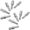 OATIPHO 10 Pezzi Raccordi Pneumatici Connettore a Innesto Rapido Ph20, Accessori per Compressori D'aria, Raccordi per Tubi Dell'aria Compressa Compatibili per Utensili Pneumatici