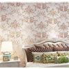 Prior.choice 10 x 0,53 m Vivid Vintage American Country Flowers 5 colori goffrato strutturato carta da parati rotolo per camera da letto soggiorno 4,73 m L x 32,8 m L = 5,3 m (57 sq.ft) (rosa chiaro)