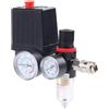 ENFONG Pressostati per compressori d'aria con manometro integrato e separatori d'acqua Controllo pressioni per compressori