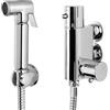 Xcel Home Kit doccia termostatico in ottone cromato per doccia musulmana per WC bidet kit spray doccia WC doccia e soluzione igienica