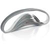 Keyohome 20 nastri abrasivi 25 x 762 mm, grana in carburo di silicio, smerigliatrice | Carta vetrata a nastro, grana 400/600/800/1000, per legno, metallo, pietra, gesso, piastrelle di ceramica e plastica