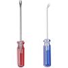 TopHomer 2 estrattori per unghie, 15,6 cm, punta a U, per ribattini, cacciaviti, estrattori per viti, per lavorazione del legno, mobili