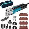 Pohicoo Utensile Multifunzione Oscillante, 300 W Multiutensile Oscillante | 6 Velocità Variabile 10000-22000 Giri/Min Multitool con 23 Accessori , 3° Angolo di Oscillazione Multimaster