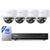 Reolink PoE 12MP Kit Telecamere Videosorveglianza Esterno, IK10,RLK8-1200V4 | Grandangolo a 145°, Faretti per Visione Notturna, Rilevamento Uomo/Veicolo/Animale, Audio Bidirezionale, NVR 8CH 4TB