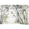 songqians Fotomurale Carta da parati Foresta Di Bambù Dell'Acquerello | Fotomurali Murale Dipinto A Mano Decorazione Soggiorno Camera da Letto Personalizzabile -304978 350x250cm
