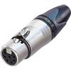 Neutrik XLR-Steckverbinder Buchse, gerade Polzahl: 7 argento NC7FXX 1 St.