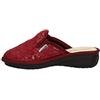 Valleverde Pantofola Donna Bordo, Calzatura Comoda ed Elegante, 36 | Calzatura da donna versatile e confortevole, ideale per lavoro, passeggiate, tempo libero e outfit quotidiani.