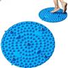 LSYZHX Tappetino massaggiante per piedi, in TPE per agopressione, portatile, per rilassare la pressione (35 cm, blu)
