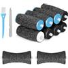 flintronic Kit Rulli di Ricambio per Pedicure Elettrico, con 10 Pezzi Testine di Ricambio, 3 Tipi di Rugosità, Delicata Calli Remover Pedicure Per Callosità