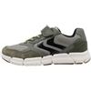 Geox Ragazzi J Flexyper Boy B Sneaker, Nero Militare., 37 EU