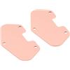 Briny River Piastra di base per pickup per chitarra elettrica, compatibile con Telecaster, 72 x 38 x 42,5 mm, 2 pezzi