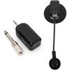 Vvikizy Sistemica di Microfono Strumenti Wireless da 2,4 G, Clips di Rotazione a 360 ° Sul Microfono Condensatore, Sistemica di Raccolta del dello Strumento, per Violino