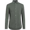 DRUMOHR - Camicia slim fit - Verde militare