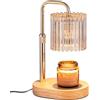 Staymoment Gold Candle Scaldavivande con Timer, Lampada Elettrica per Cera | Lampada per candele profumate, con dimmer, regolabile in altezza, regalo per donne, decorazione moderna per soggiorno