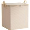 Generic Borsa portaoggetti multiuso per armadio, vestiti, coperte, piumini, pieghevoli, con doppia cerniera, organizer con apertura superiore (YE3, taglia unica)