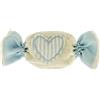 Doni Bomboniere Offerte Stock 12 pz Sacchetto Caramella Celeste Sacchetti Portaconfetti Nascita Cuore Battesimo Bimbo Confetti Eleganti Forma Segnaposto Porta Fai Te Scatoline Matrimonio Confezione