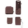 Limtula Cover in silicone per fotocamera Pocket, Standard BROWN | Copertura in silicone leggera, design antipolvere, design antiurto, base supporto verticale per la registrazione