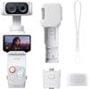 Insta360 Luna Ultra Creator Bundle (Stellar White) | Fotocamera tascabile 8K con due obiettivi Leica, sensore 1, zoom 12x, touch screen OLED rimovibile, Mic Pro, maniglia della batteria e obiettivo