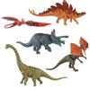 Idena 40387 - Set di Figure da Gioco, 5 Dinosauri in plastica, ciascuno Alto Circa 15 cm, Figure di Animali per Bambini a Partire dai 3 Anni di età