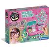 Clementoni Crazy Chic - TS Message Creations Kit, Crea i Tuoi Braccialetti e Collane con Lettere, Perline e Strass, età 6+, 18414