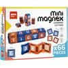 APLI Kids 20869 - Mini Magnex Lettere, 66 pezzi | Gioco educativo magnetico con lettere colorate per imparare a leggere e formare le prime parole, dai 3 anni in su