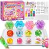 YILUSHFA Set fai da te Squishy fai da te, palline antistress con zampe di gatto | Taba Squishies fai da te, zampe di gatto, palla da schiacciare fai da te, divertente set fai da te, regalo di Natale per
